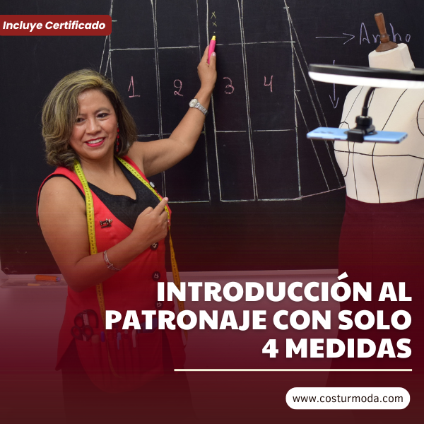 Introducción al Patronaje Con Solo 4 Medidas