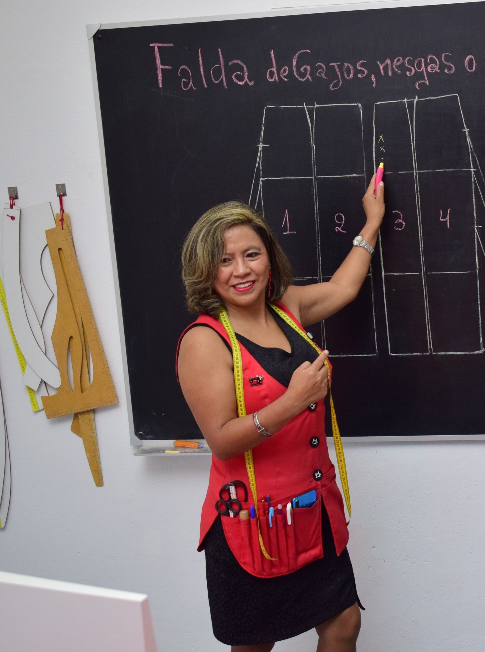Raquel Toapanta — Maestra de Patronaje
