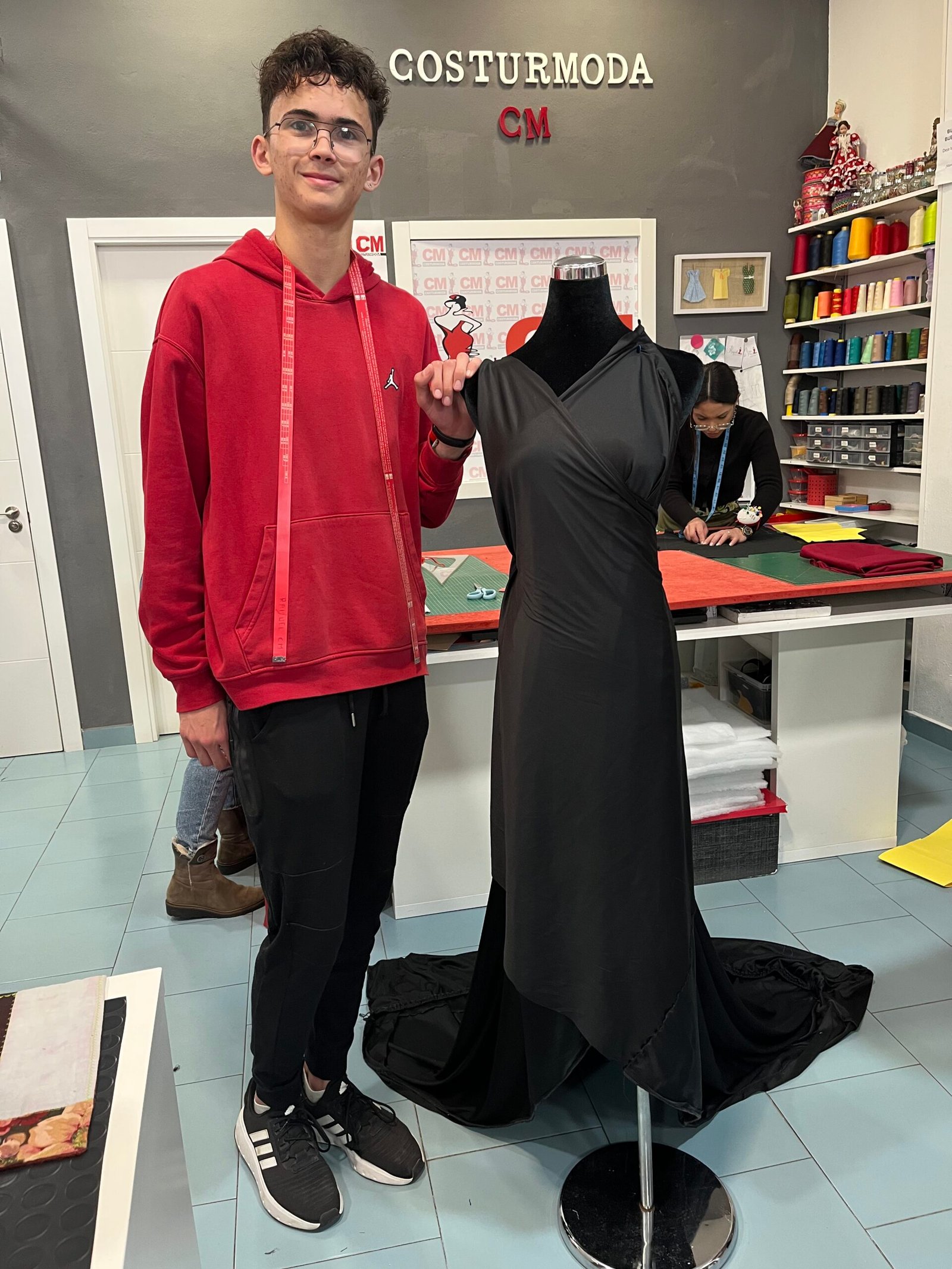 Proyecto de alumno del taller de costura