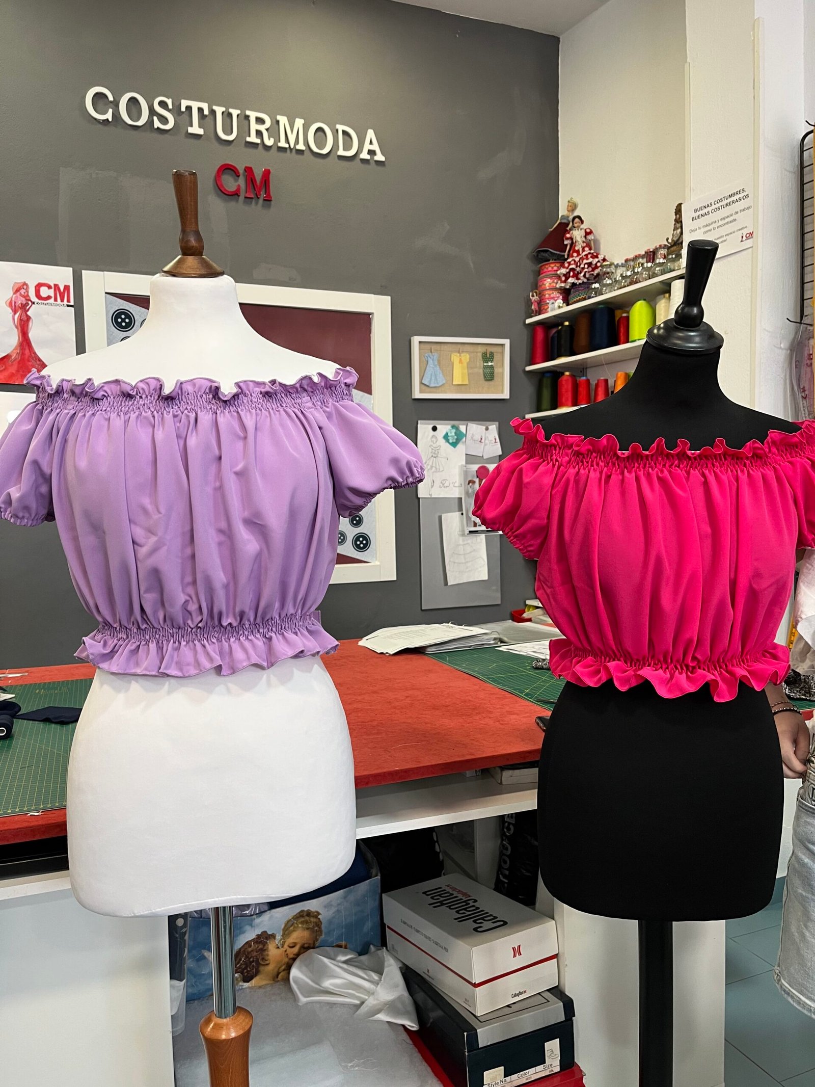 Proyecto de alumno del taller de costura
